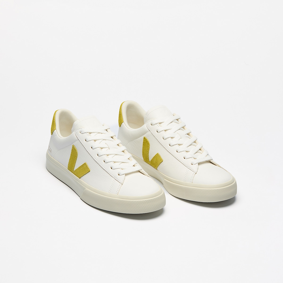 veja baskets campo cuir blanc CP0503887 Top view