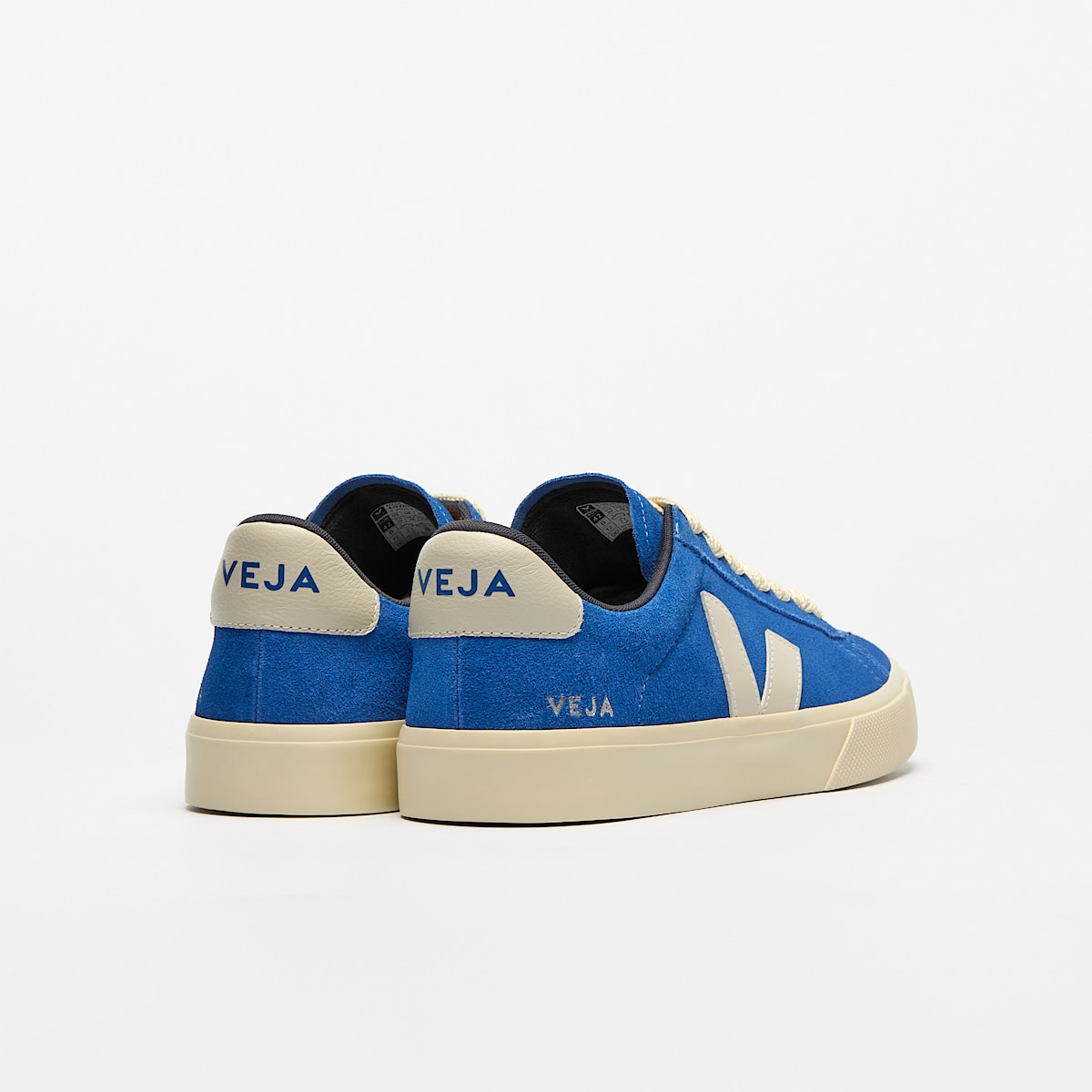 veja sneakers campo suede blue CP0320523 Back view