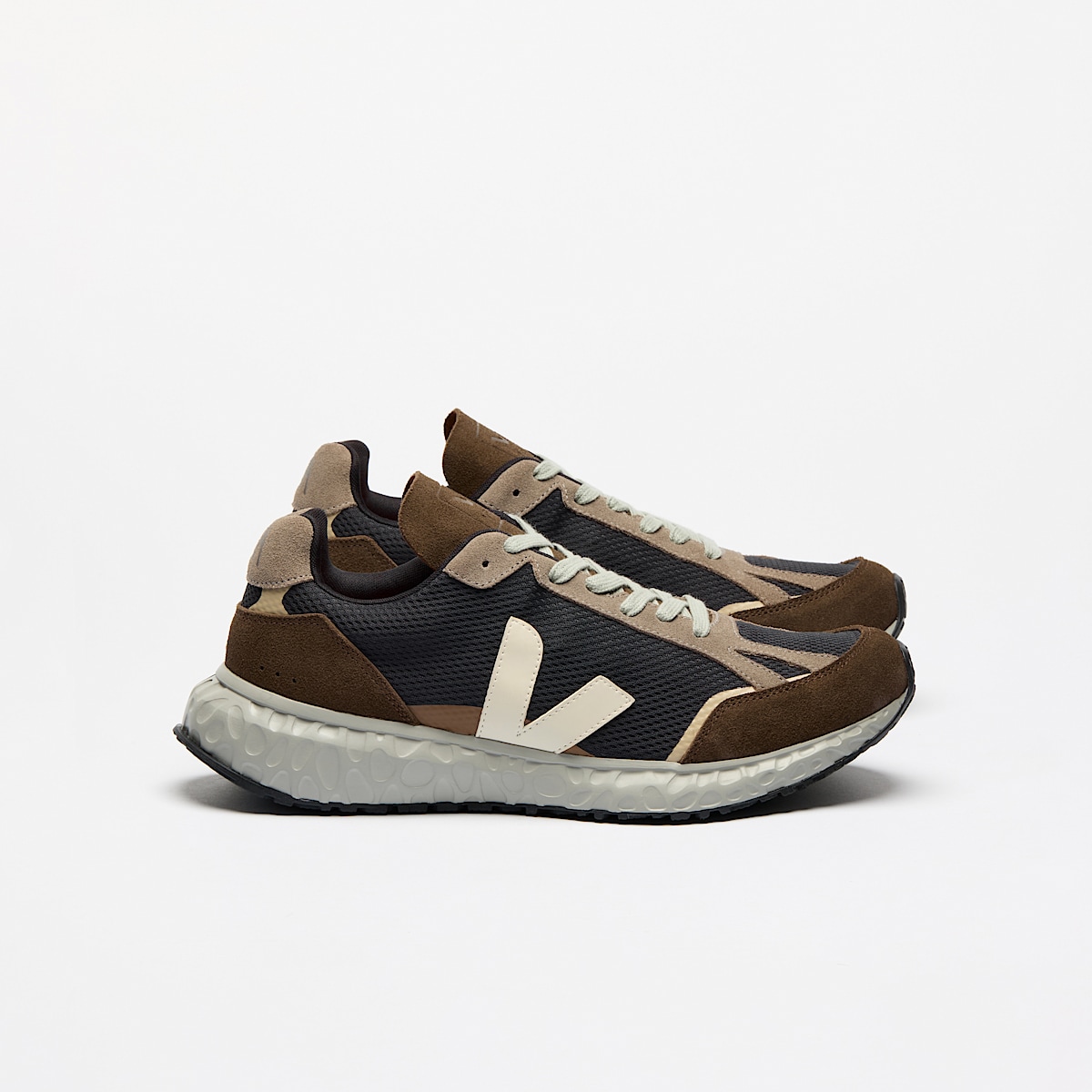 veja baskets condor-royale recyclé noir CO1820467 Lateral view