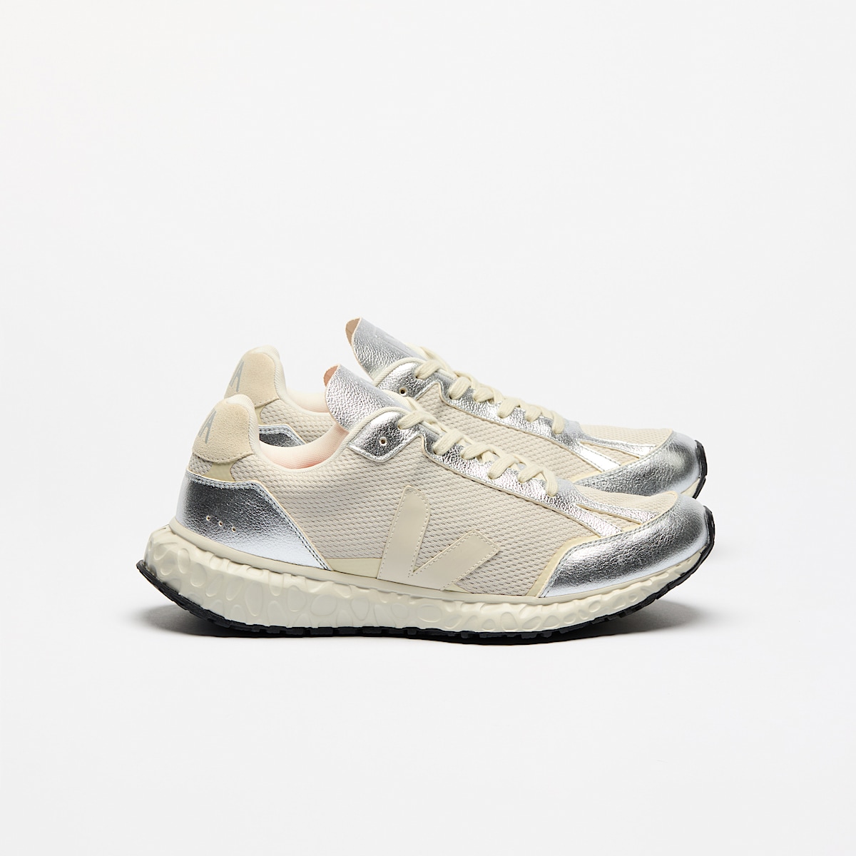 veja sneaker condor-royale recycelte silber CO1820469 Lateral view
