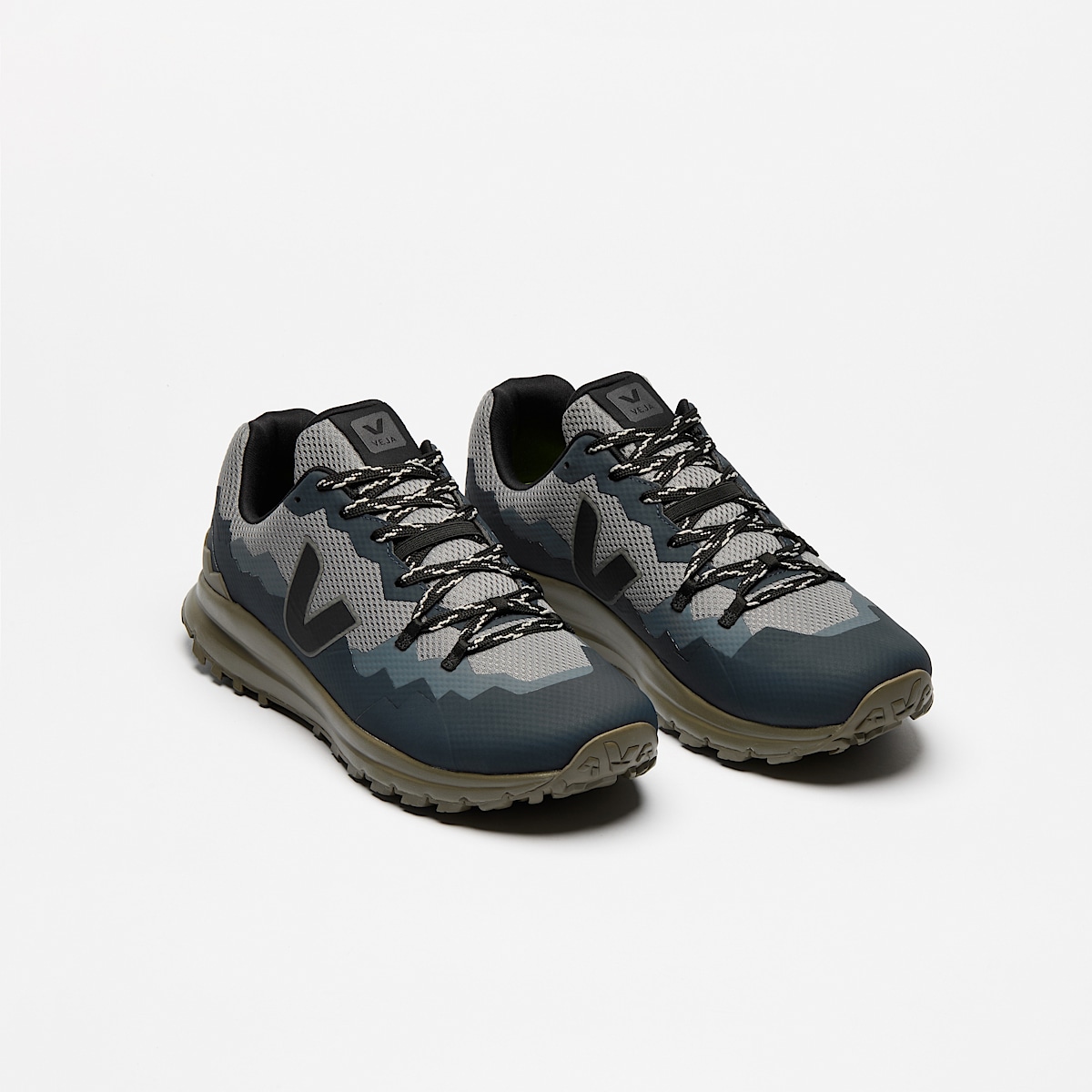 veja sapatilhas fitz-roy-light reciclado cinzento FT1820585 Top view