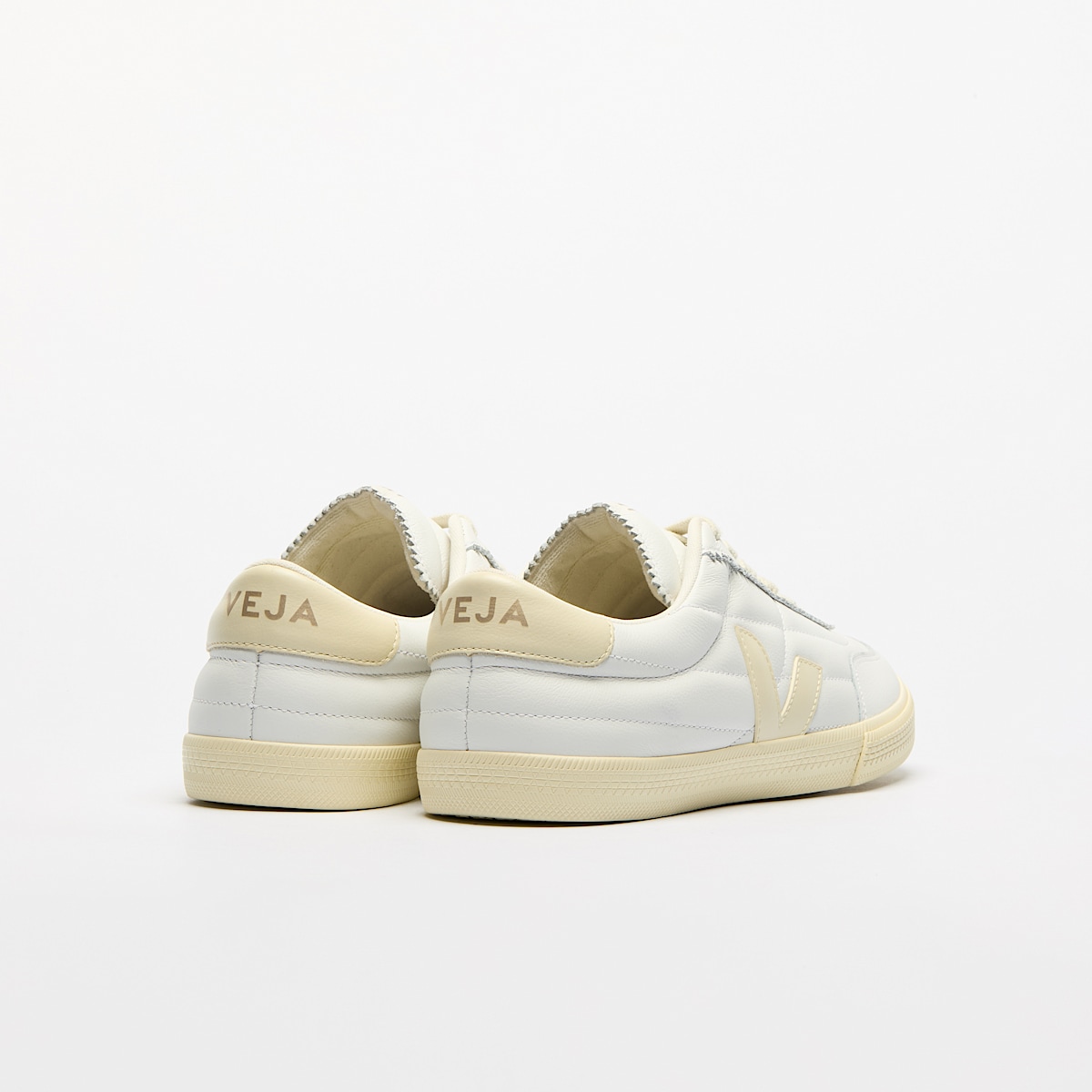 veja baskets panenka cuir-biologique blanc FU2020709 Back view