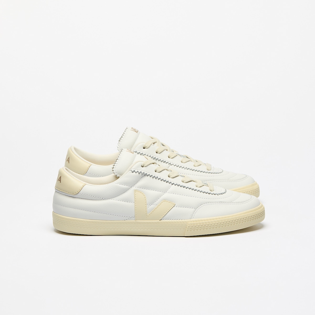 veja baskets panenka cuir-biologique blanc FU2020709 Lateral view