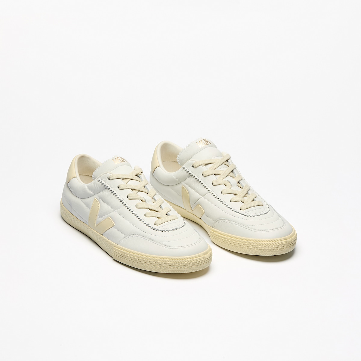 veja baskets panenka cuir-biologique blanc FU2020709 Top view