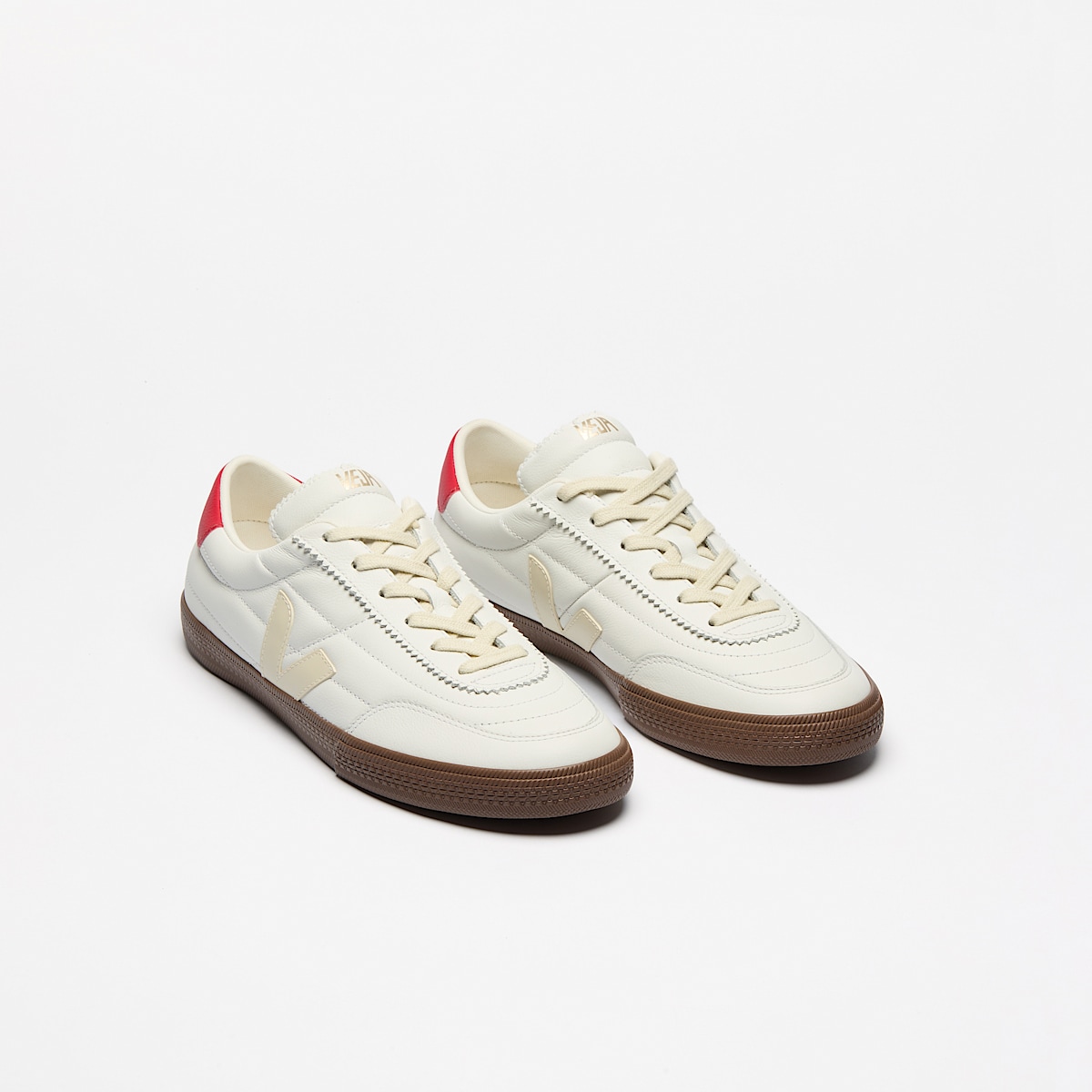 veja baskets panenka cuir-biologique blanc FU2020708 Top view