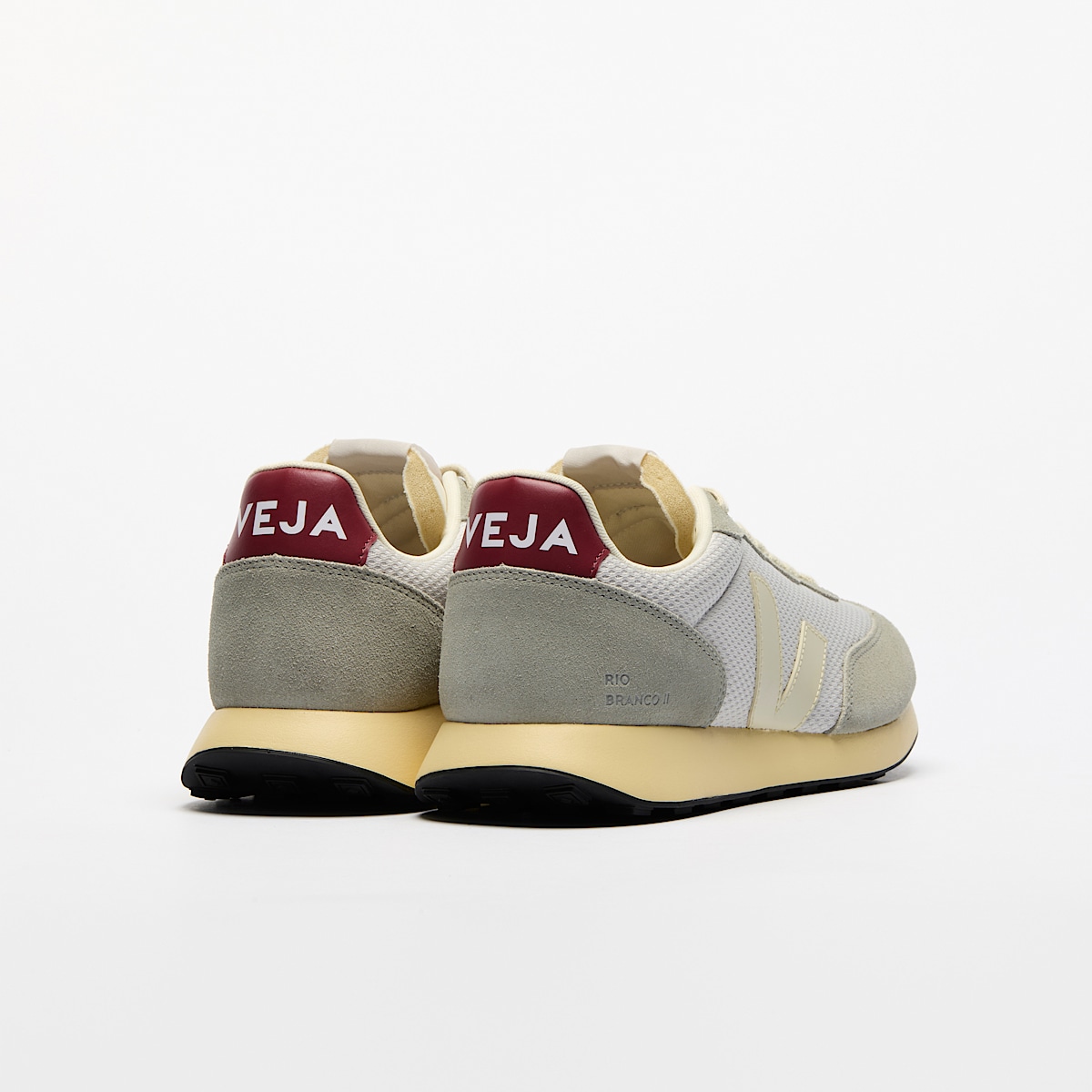 veja sneakers rio-branco-ii recycled grey RO1803868 Back view