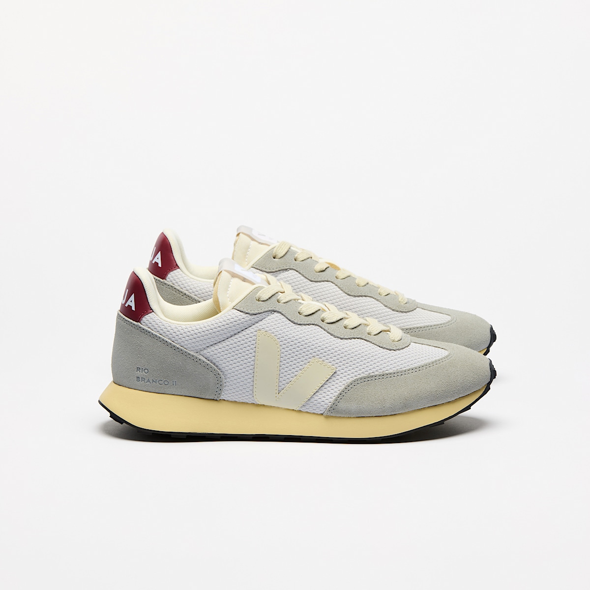 veja sneakers rio-branco-ii recycled grey RO1803868 Lateral view