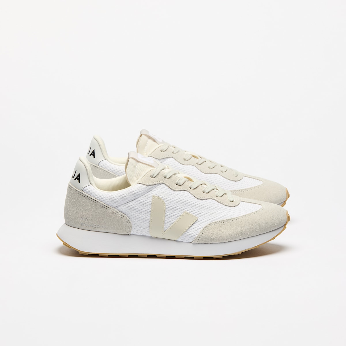 veja sneakers rio-branco-ii recycled white RO1803867 Lateral view