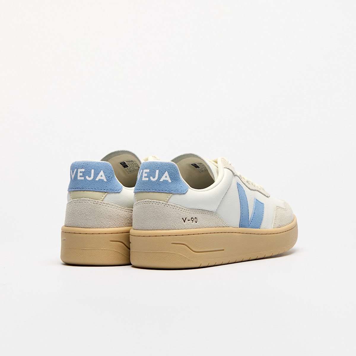 veja sneakers v-90 leather white VD2003895 Back view