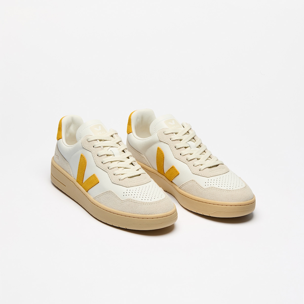 veja baskets v-90 cuir blanc VD2003894 Top view