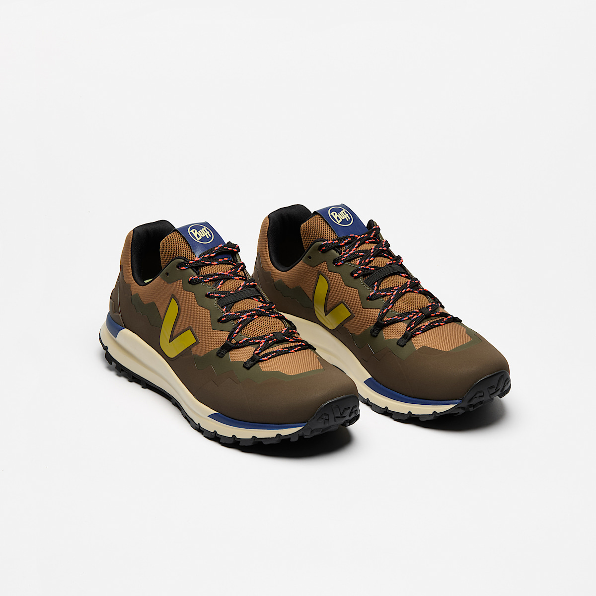 veja sneakers veja-x-buff recycled brown BU2320719 Top view