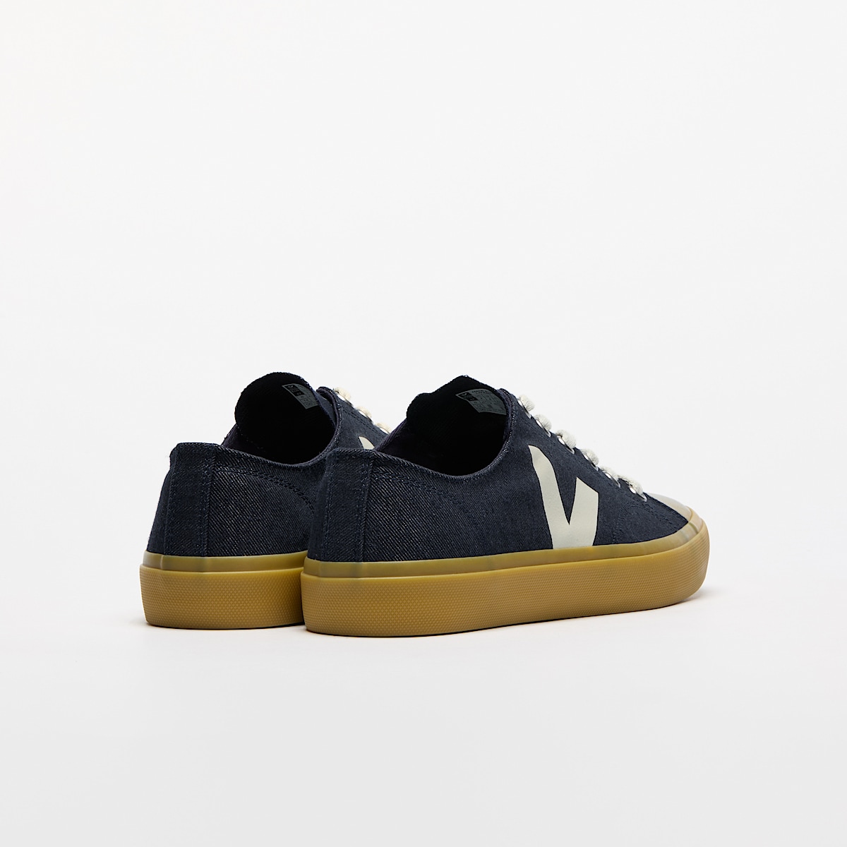 veja baskets wata-ii-low bleu PL3120638 Back view