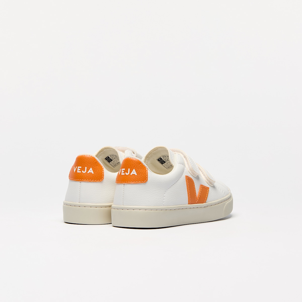 veja baskets small-esplar cuir blanc SV0520603 Back view