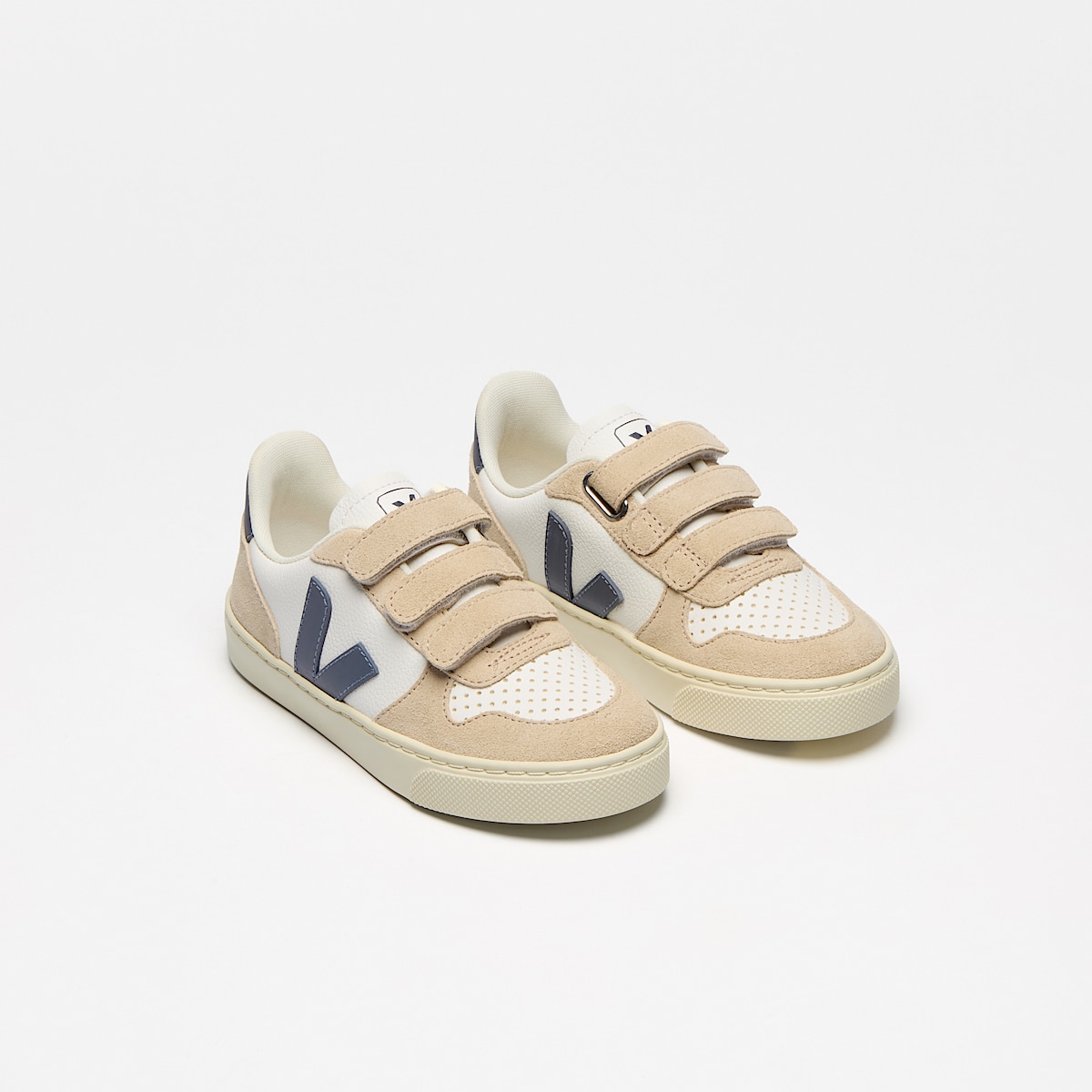 veja sneakers small-v-10 leather beige CV0520617 Top view