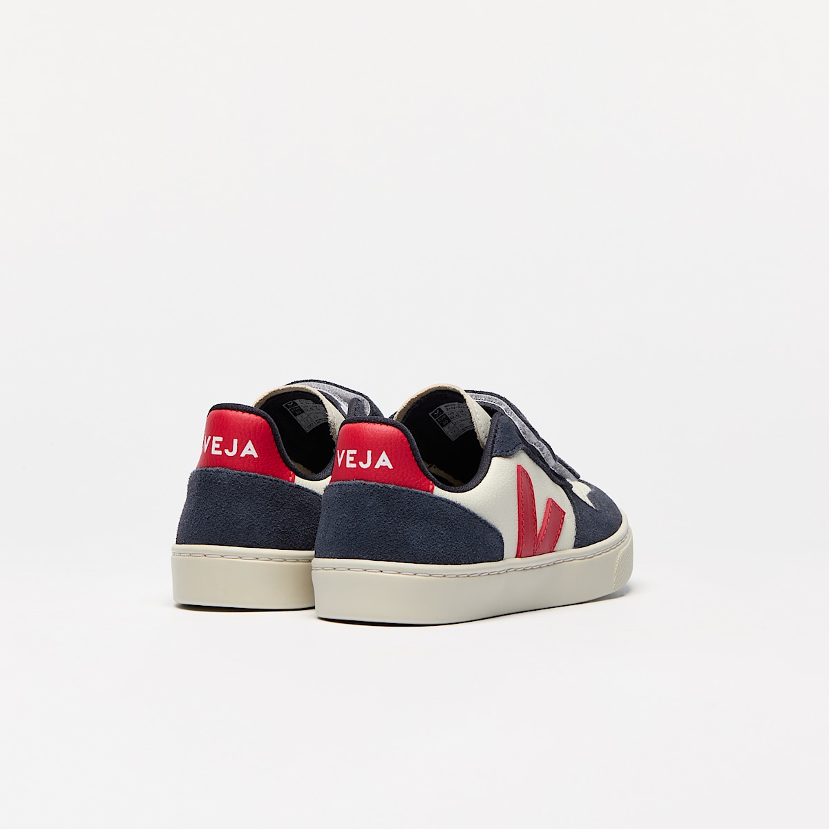 veja small-v-10 cuir multicolore CV0520616C350