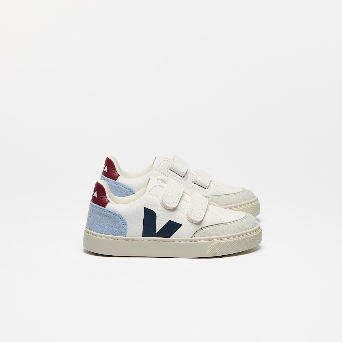 veja small-v-12 couro multicolor XV0520607C250