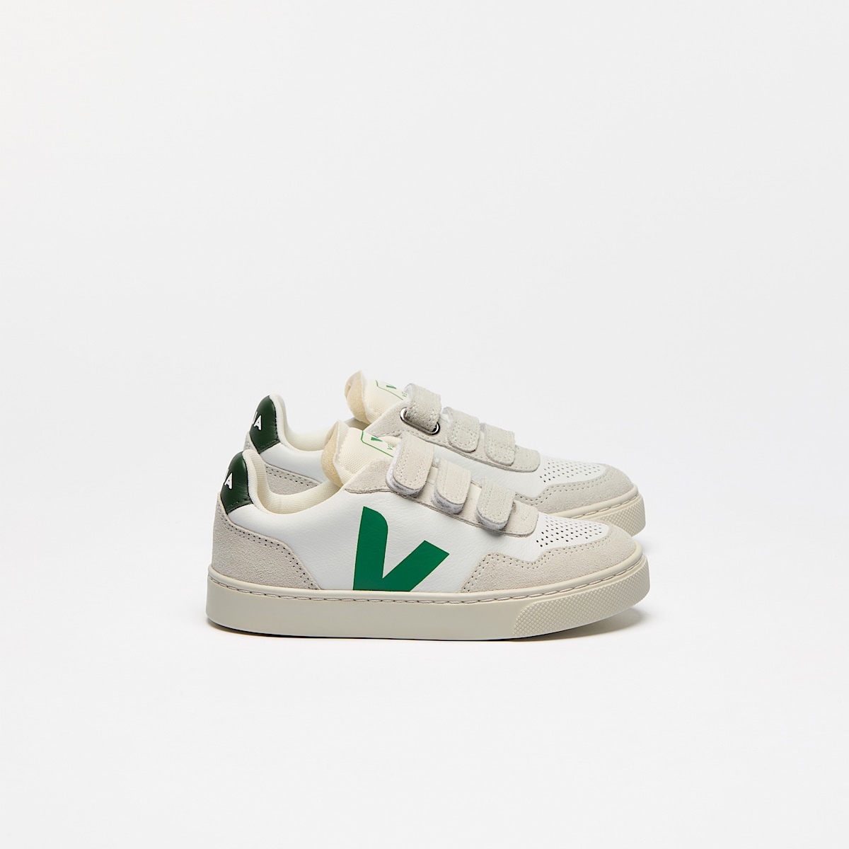 veja baskets small-v-90 cuir-biologique blanc SX2020633 Lateral view