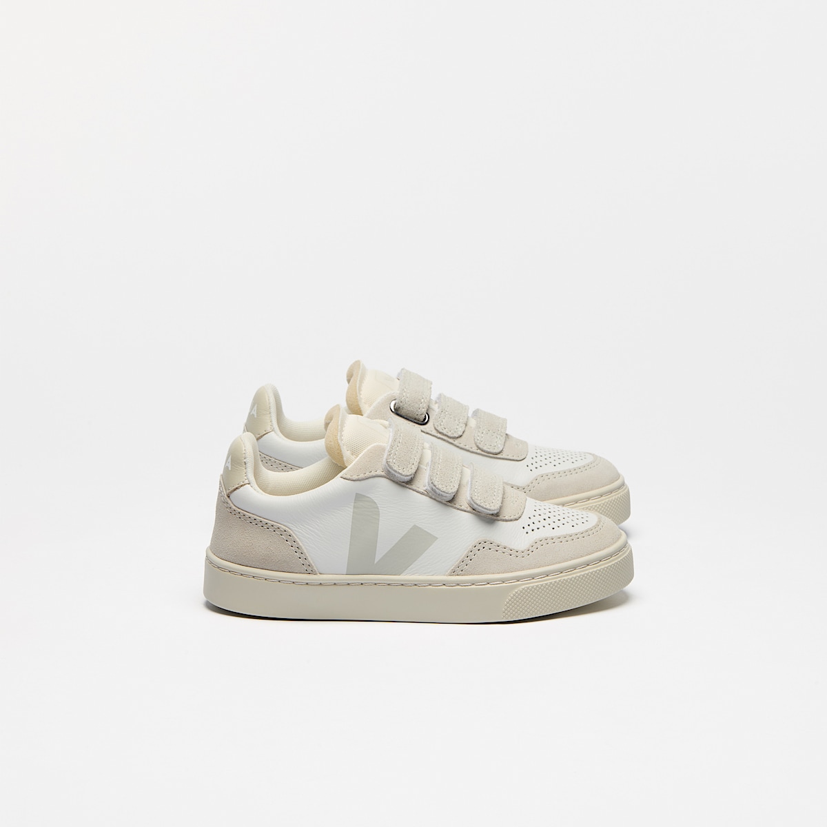 veja baskets small-v-90 cuir-biologique blanc SX2020637 Lateral view