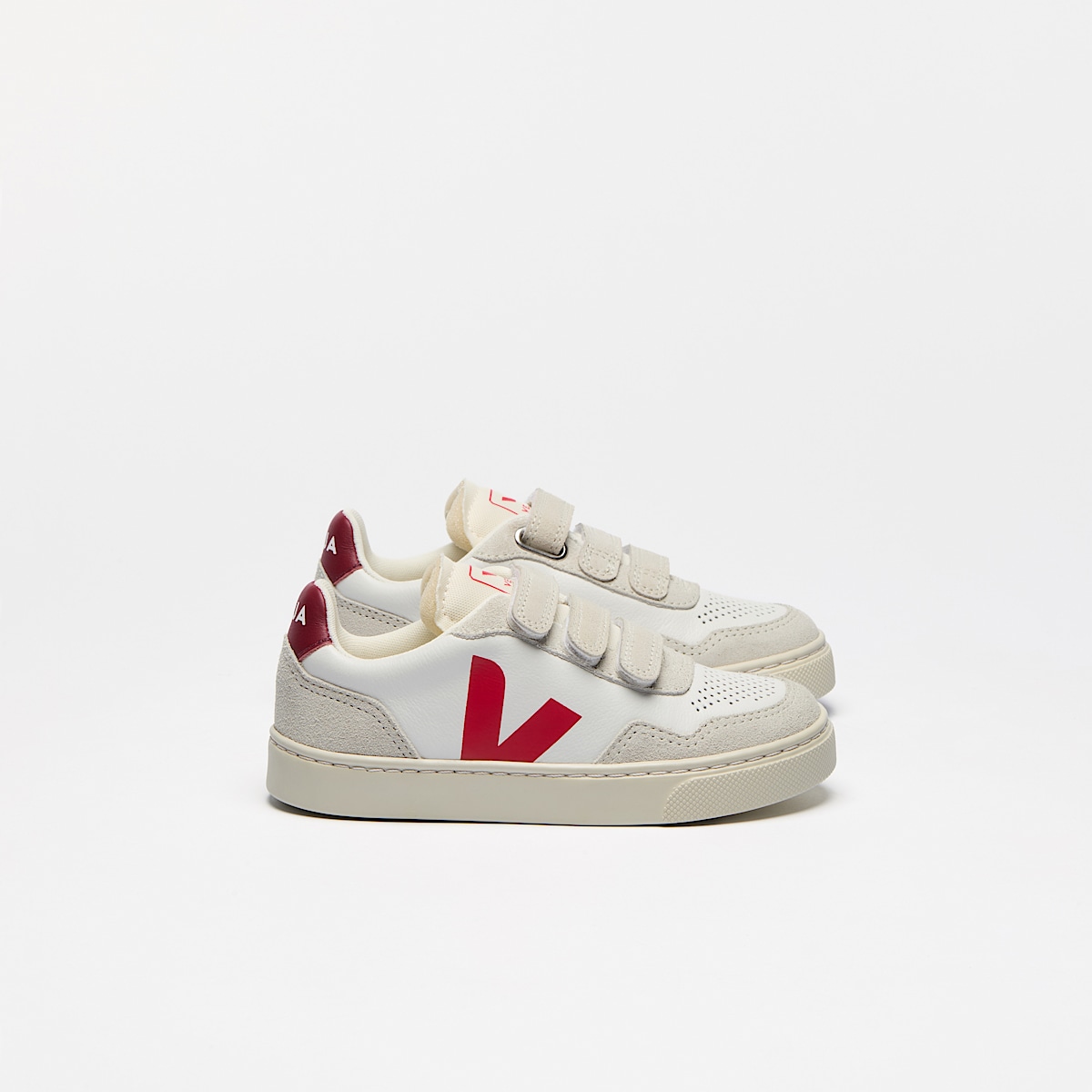 veja baskets small-v-90 cuir-biologique blanc SX2020635 Lateral view