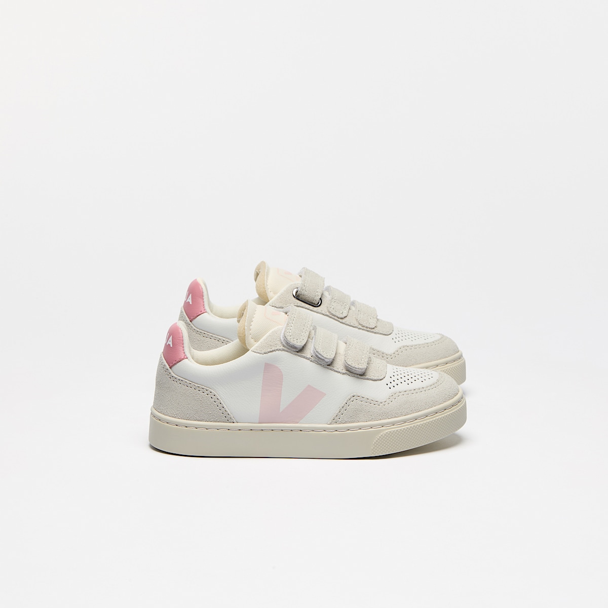 veja baskets small-v-90 cuir-biologique blanc SX2020636 Lateral view