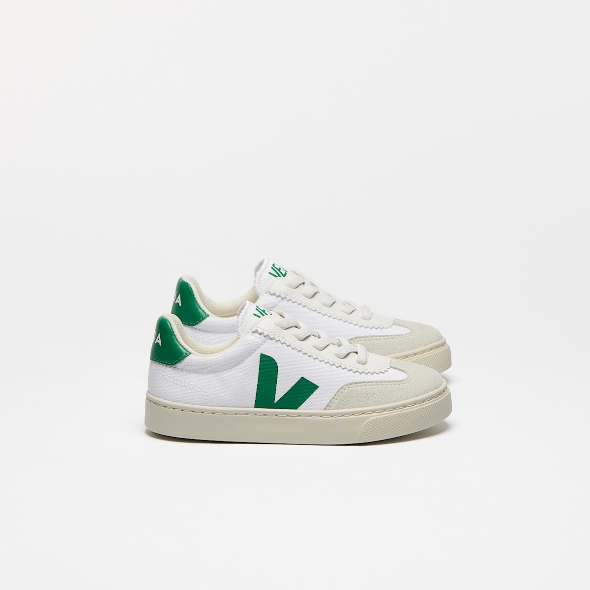 veja baskets small-volley coton-biologique blanc SY0120627 Lateral view