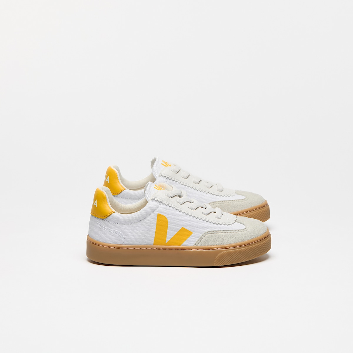 veja baskets small-volley coton-biologique blanc SY0120629 Lateral view