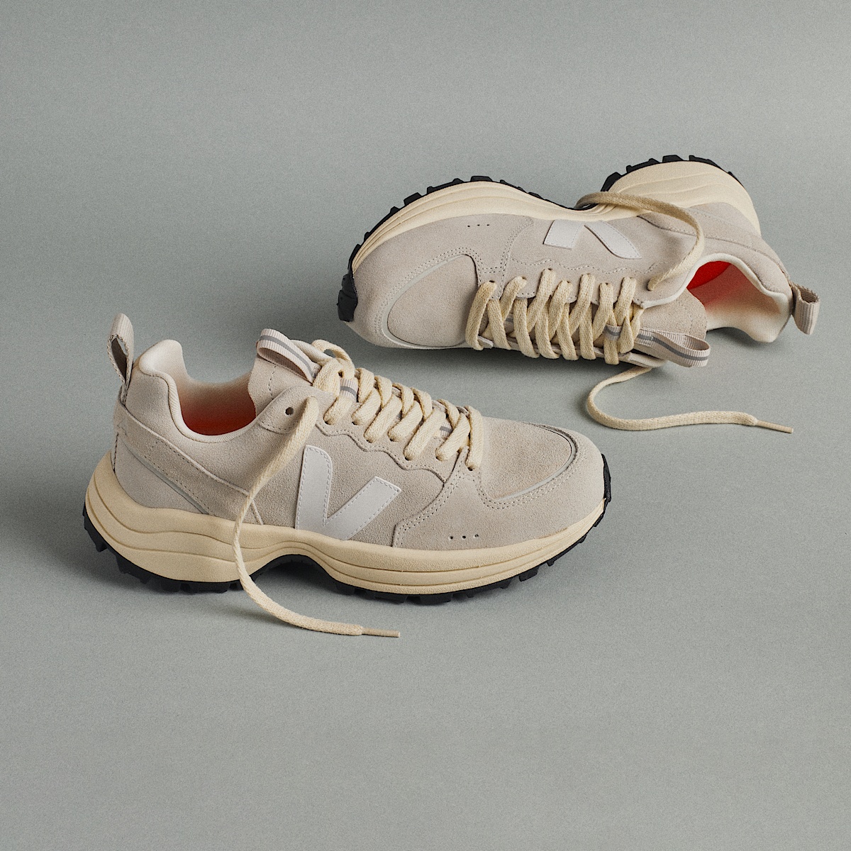 veja venturi-vc camurça cinzento VC0303546A400