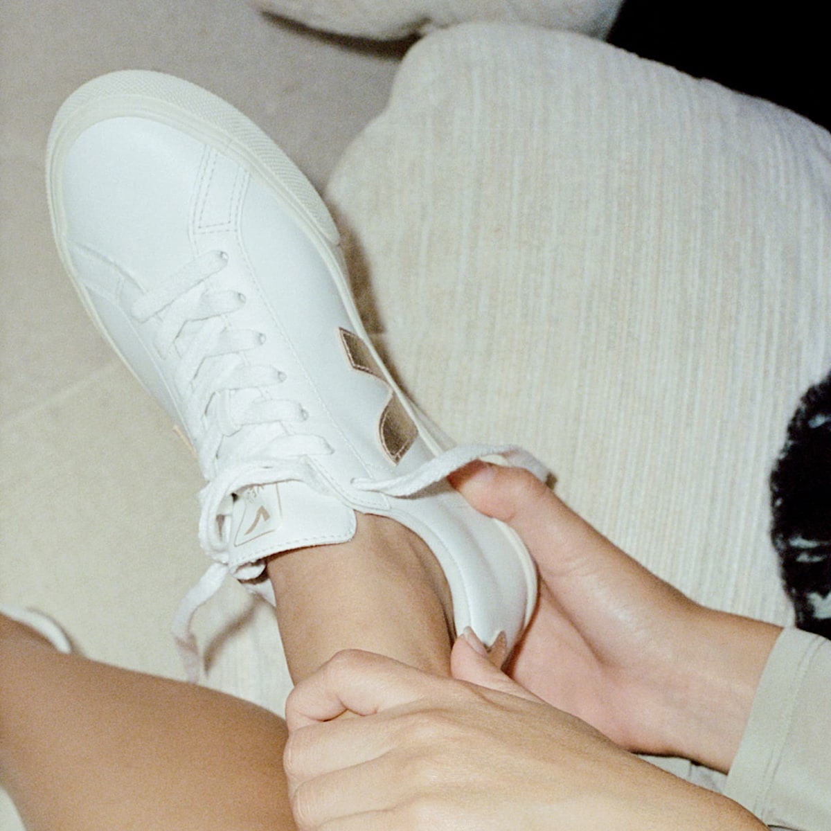 veja sneakers campo leather white CP0503495