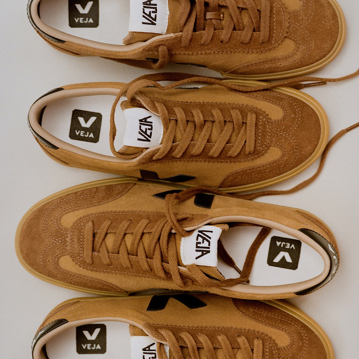 veja sneakers volley suede brown VO0303649