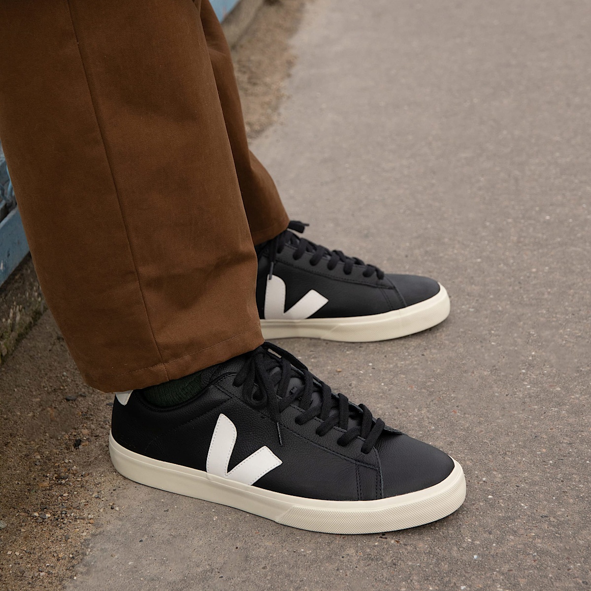 veja sneakers campo leather black CP0501215