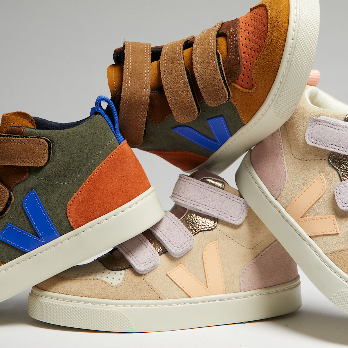 veja small-v-10-mid suede multicolor DV0303036C280