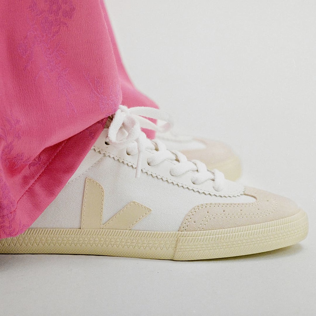 veja baskets volley coton-biologique blanc VO0103523