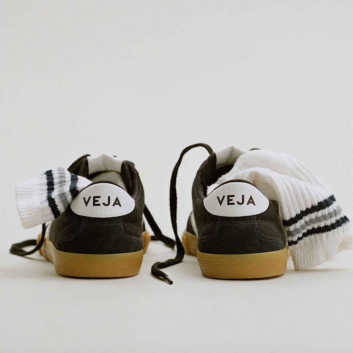 veja baskets volley coton-biologique noir VO0103529