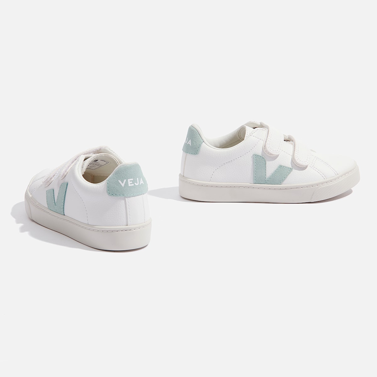 veja sneakers small-esplar leather white SV0502477