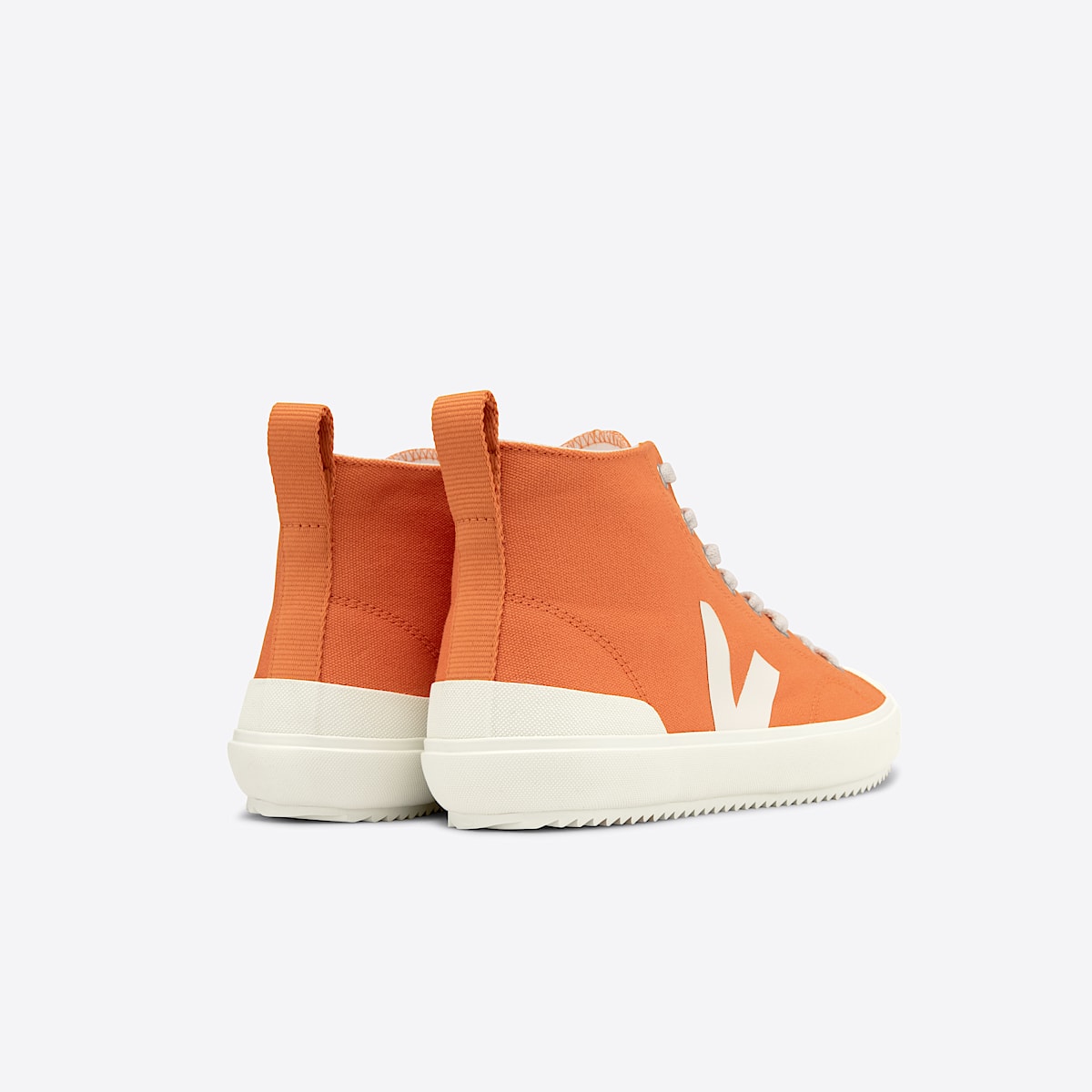 veja sneakers nova-ht algodón-orgánico naranja NT0102859 Back view