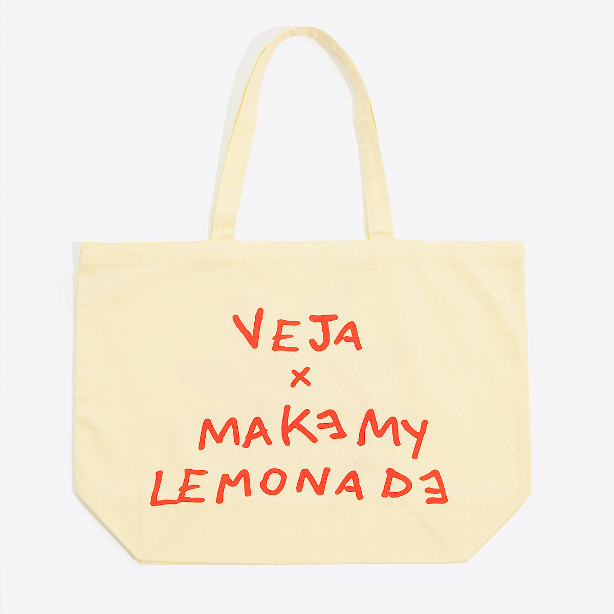 veja tote-bag algodão-orgánico bege AA0100028