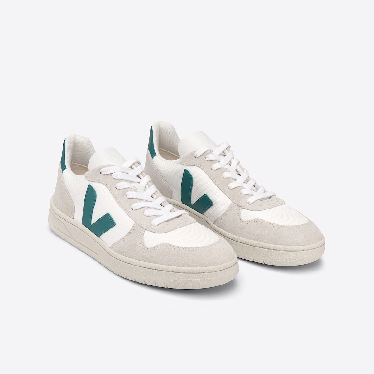 veja v-10 recyclé blanc VX0102796B420