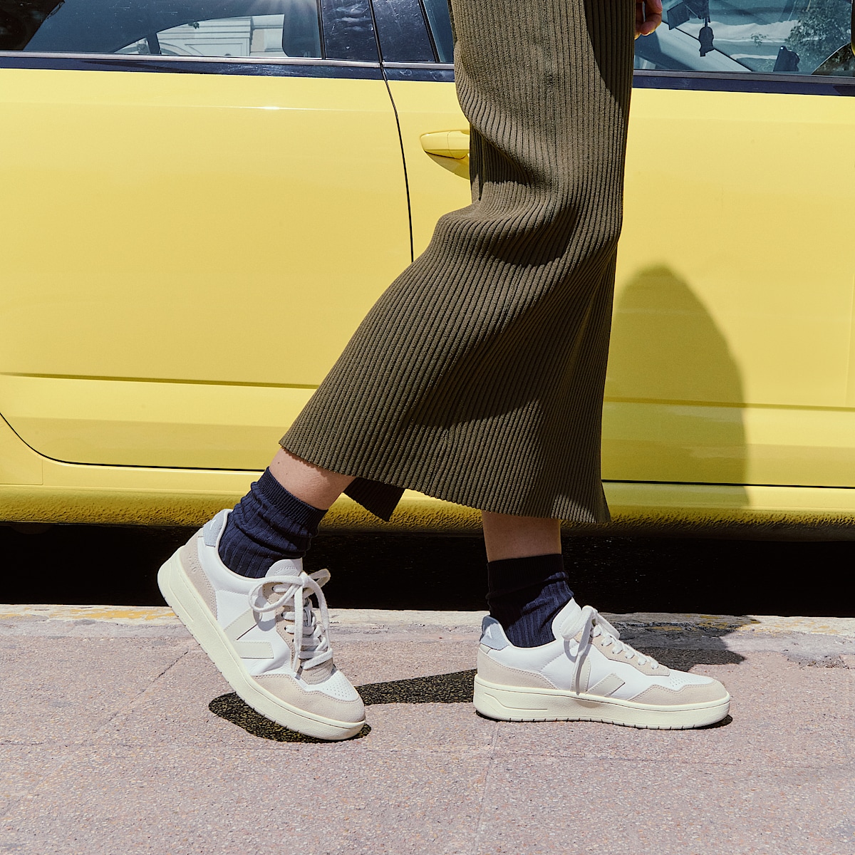 veja sneakers v-90 pelle bianco VD2003705