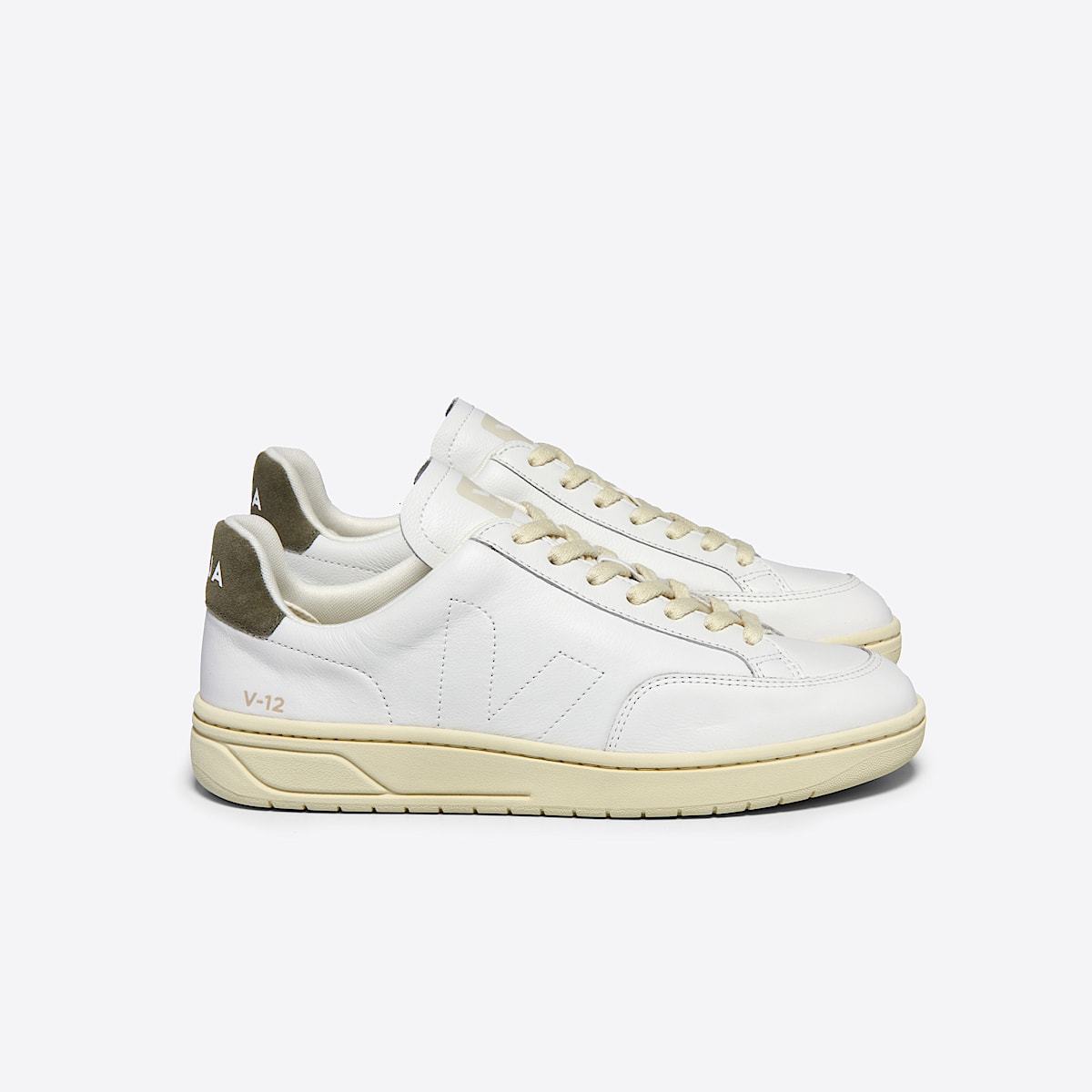 veja v-12-stitch cuero blanco XS2003679B480