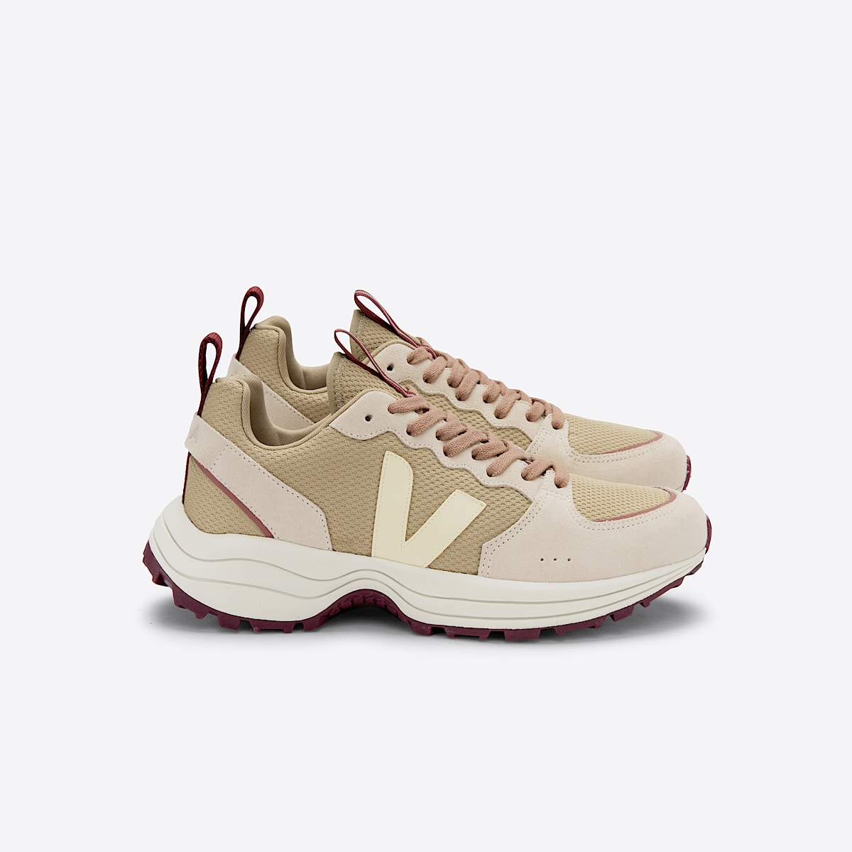 veja sneakers venturi recycled beige VT0102993 Lateral view