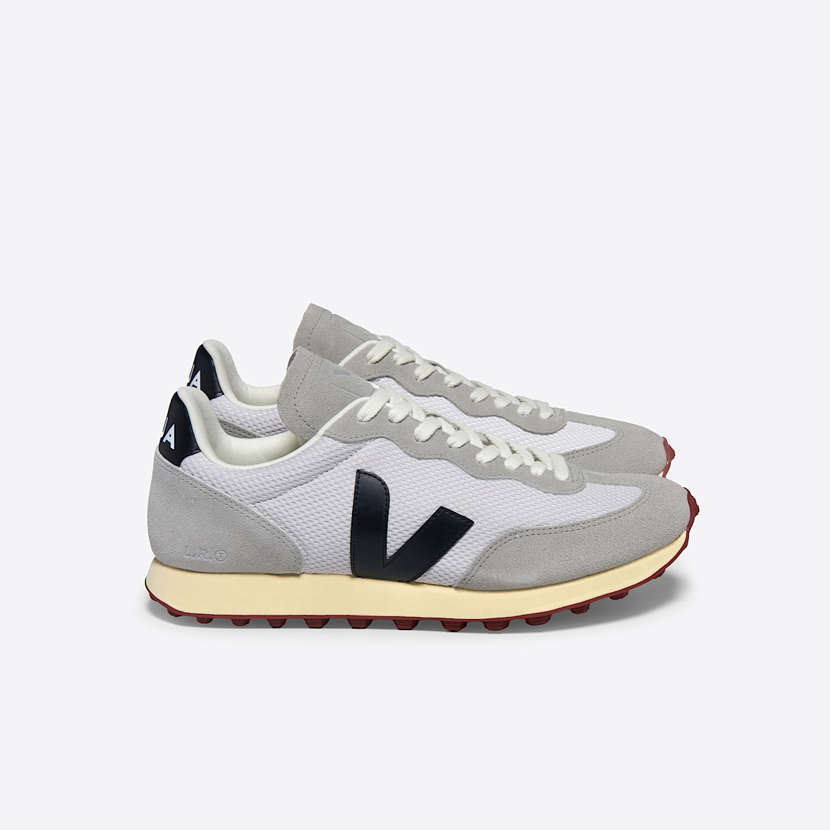 veja sneaker rio-branco recycelte grau RB1803737 Lateral view