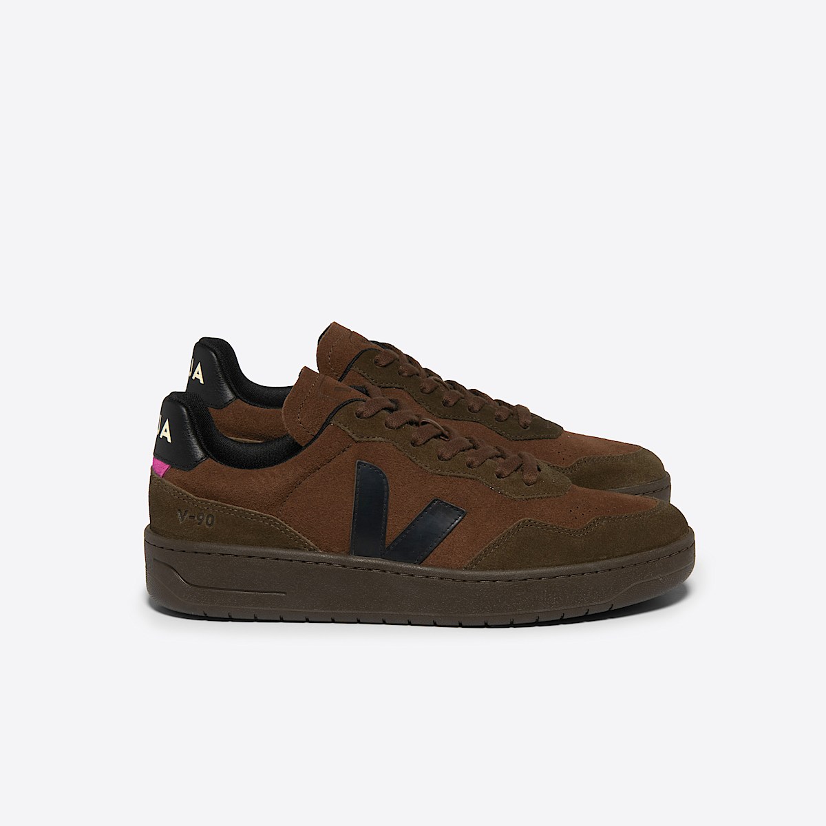 veja sneaker v-90 wildleder braun VD0303663 Lateral view