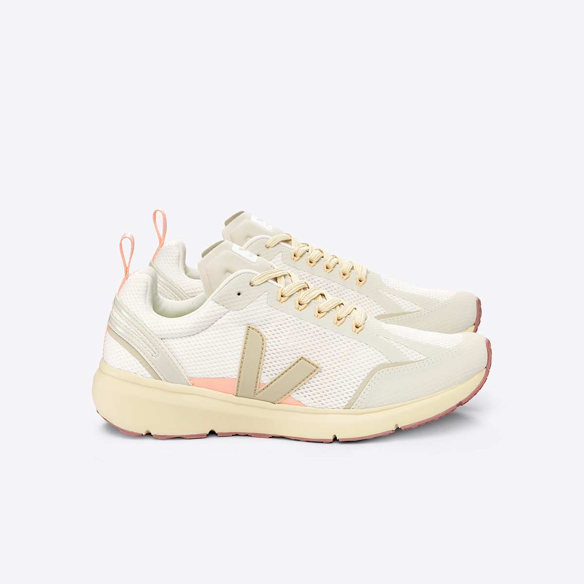 veja sneakers condor-2 recycelte beige CL1803226 Lateral view