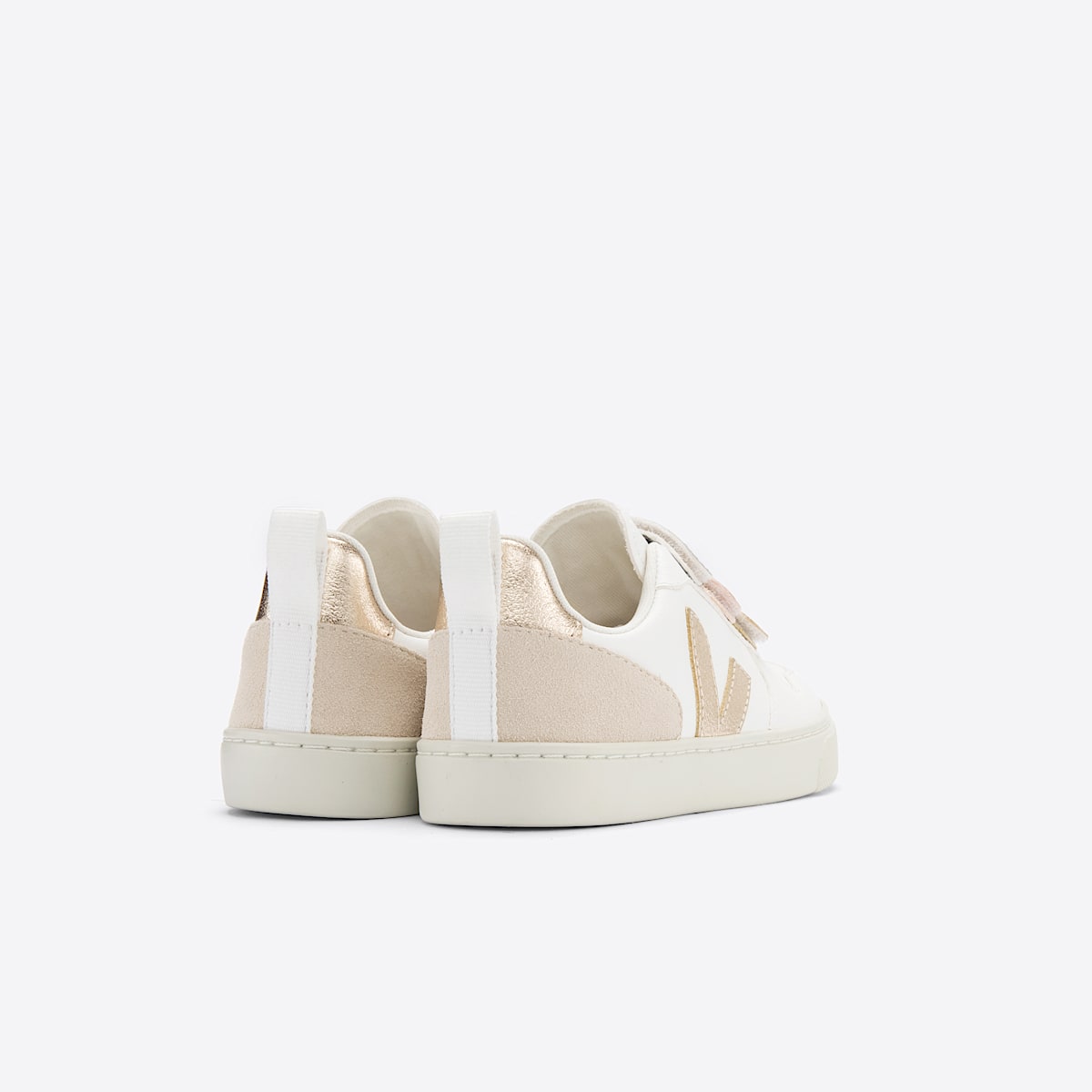 veja sneaker small-v-10 leder mehrfarbig CV0502894 Back view