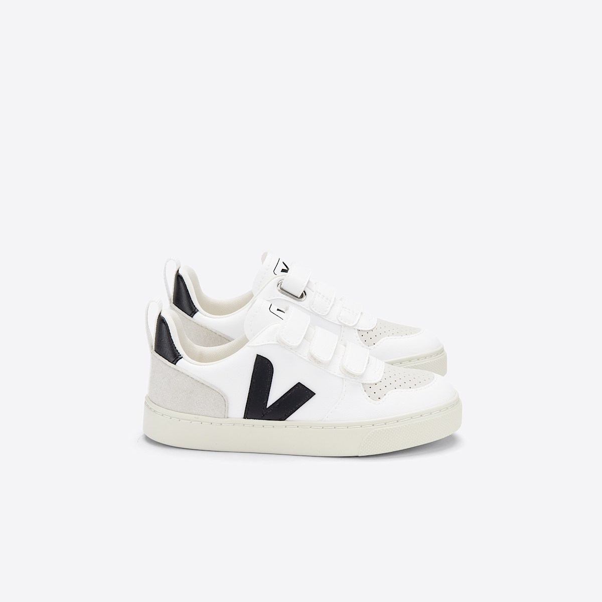 veja baskets small-v-10 vegan blanc CV0702565 Lateral view