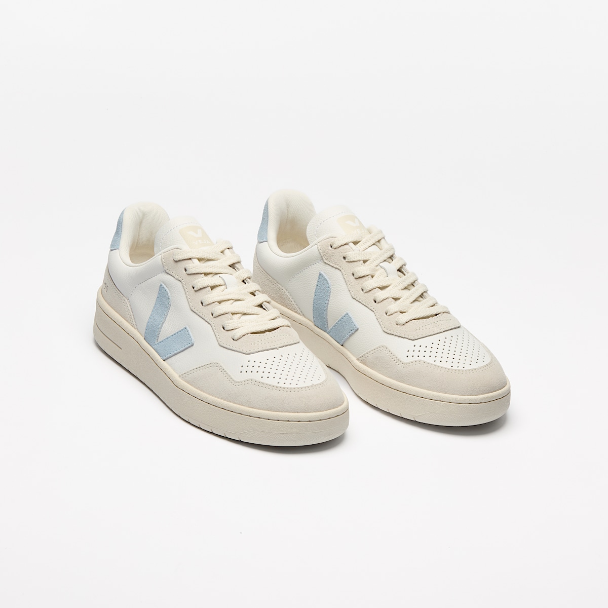 veja baskets v-90 cuir blanc VD2003387 Top view