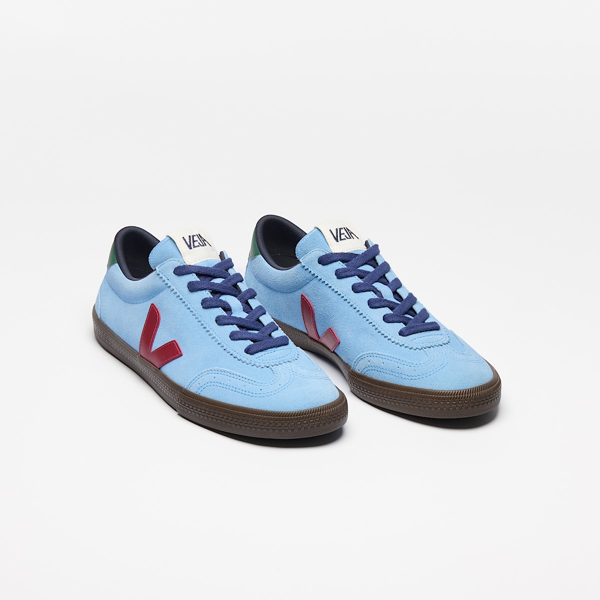 veja sneaker volley wildleder blau VO0303722 Top view