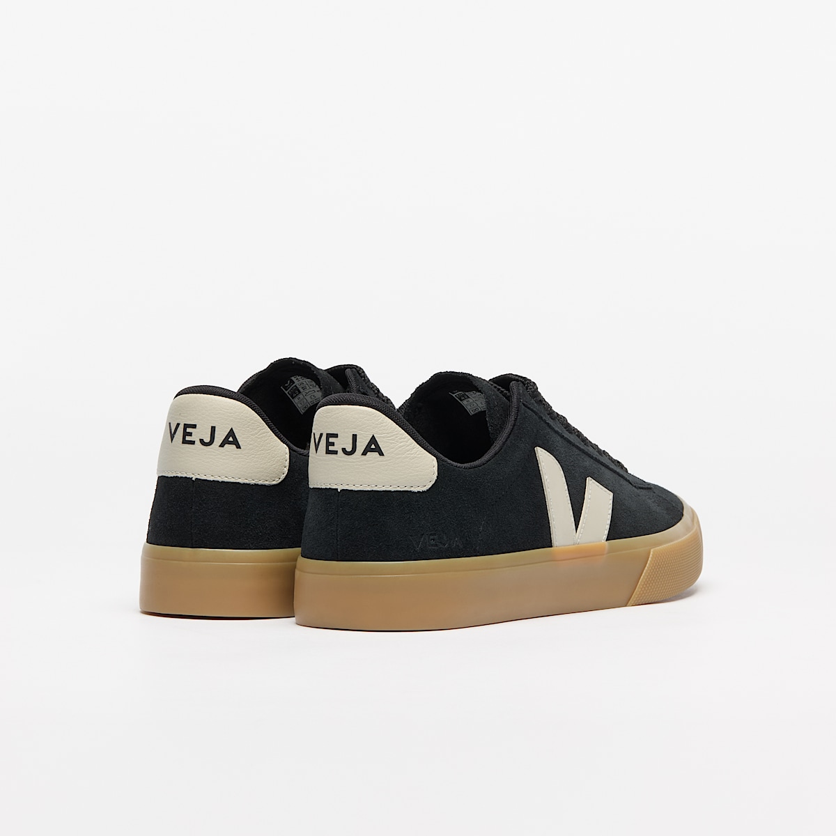 veja sneaker campo wildleder schwarz CP0303692 Back view