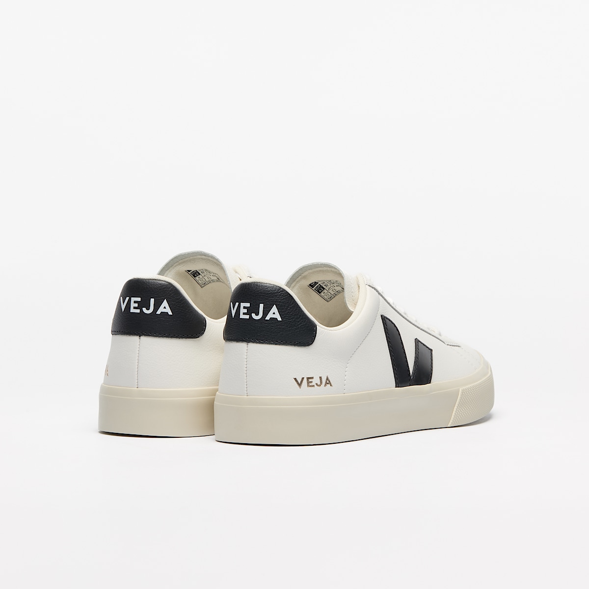 veja sneakers campo leather white CP0501537 Back view