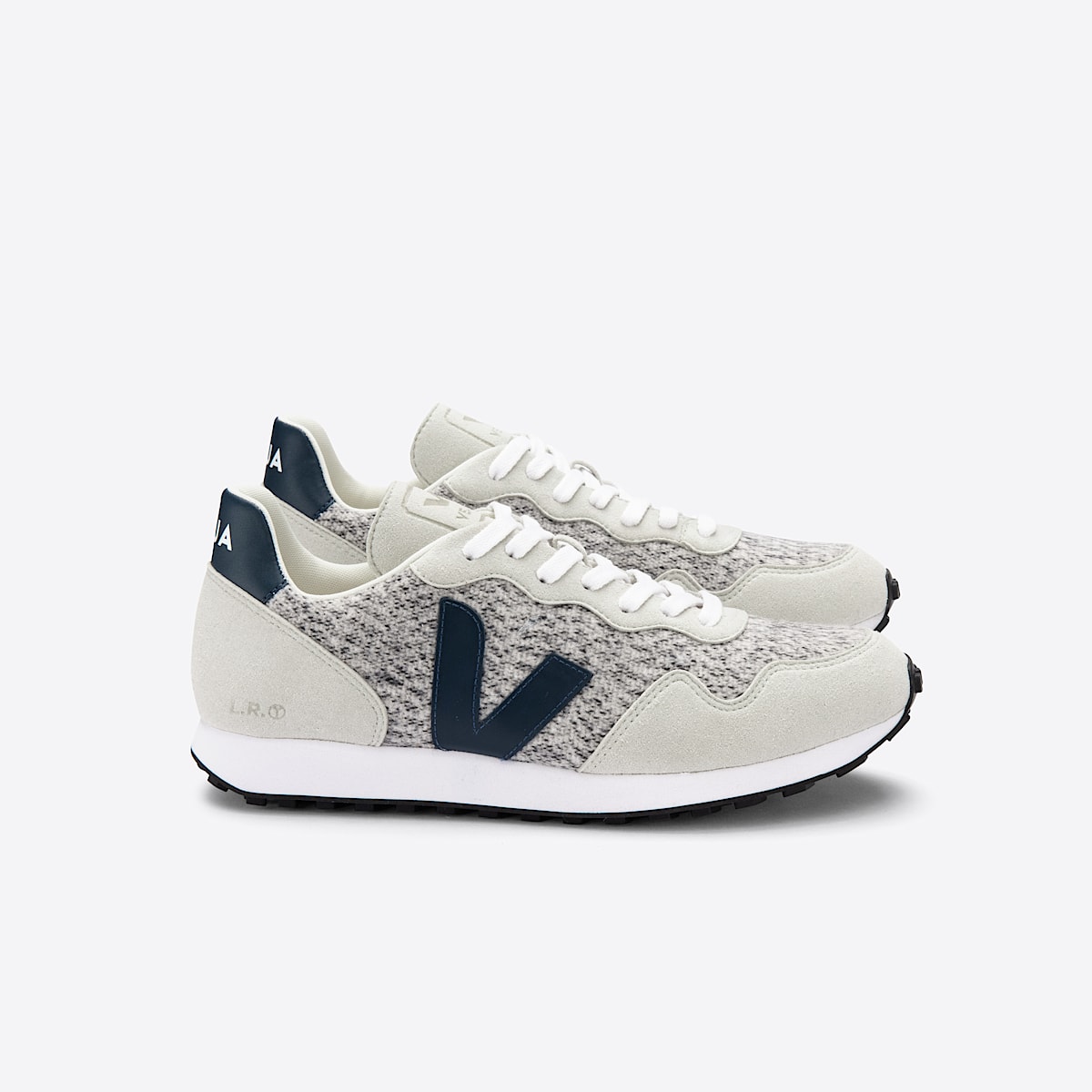 veja sneakers sdu-rec flanell vit RR0403075 Lateral view